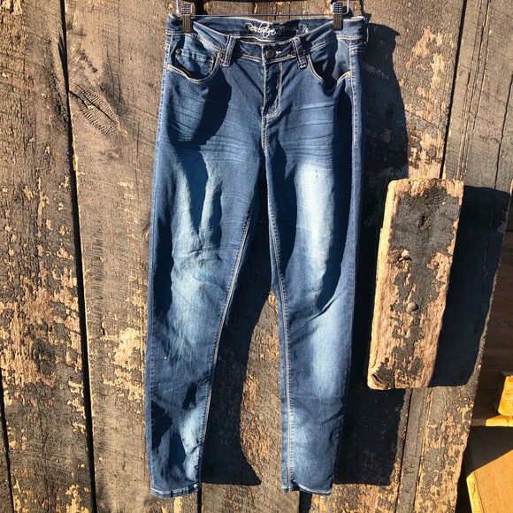 Revolution by Revolt Stretch Bootcut Jeans size 7/8 - Picture 1 of 5